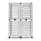 Luxor Modular Classroom Storage Cabinet - 4 stacked modules with 24 small bins MBS-STR-22-24S - alternate 3